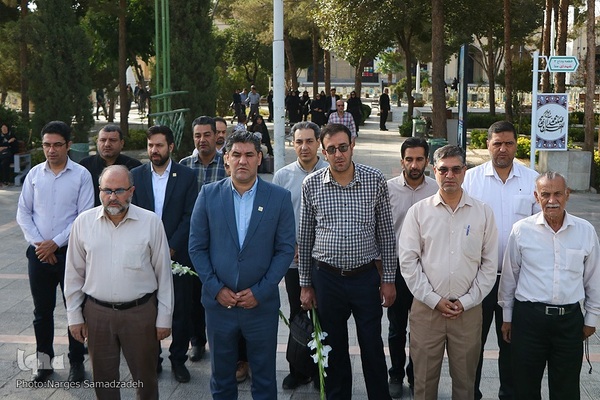 تجدید میثاق جهادگران دانشگاهی اصفهان با آرمان‌های شهدا