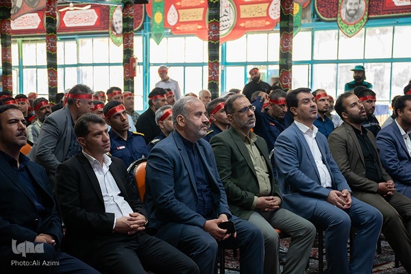 آیین بدرقه ستاد اربعین شهرداری اصفهان به کربلای معلی