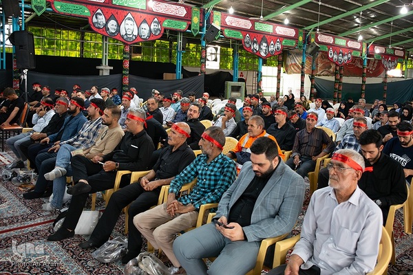 آیین بدرقه ستاد اربعین شهرداری اصفهان به کربلای معلی