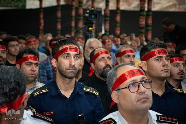 آیین بدرقه ستاد اربعین شهرداری اصفهان به کربلای معلی