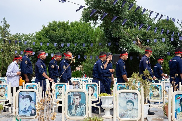 آیین بدرقه ستاد اربعین شهرداری اصفهان به کربلای معلی