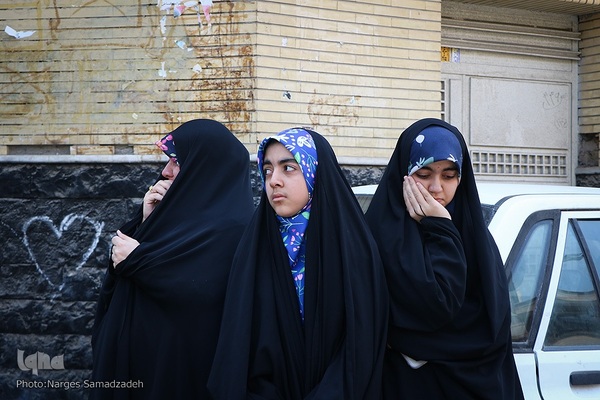 آیین تشییع و خاکسپاری پیکر شهید احمدرضا افشاری