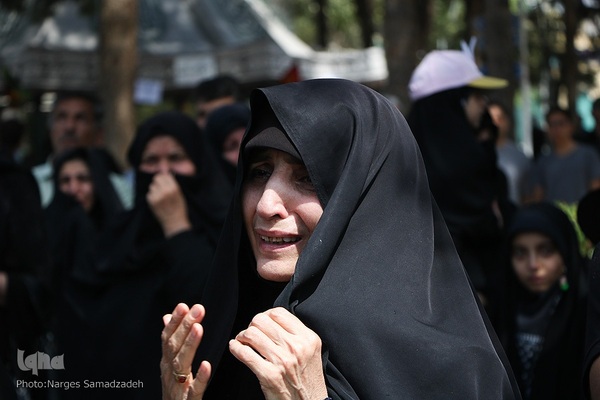 آیین تشییع و خاکسپاری پیکر شهید احمدرضا افشاری