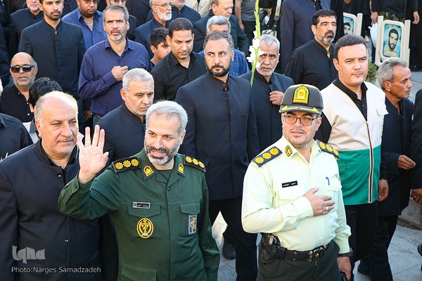 قافله عزاداری و اجتماع خادم‌یاران و یاوران رضوی در اصفهان