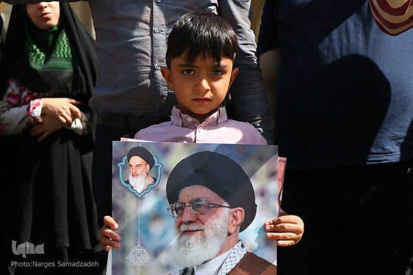 تظاهرات ضدصهیونیستی نمازگزاران اصفهانی