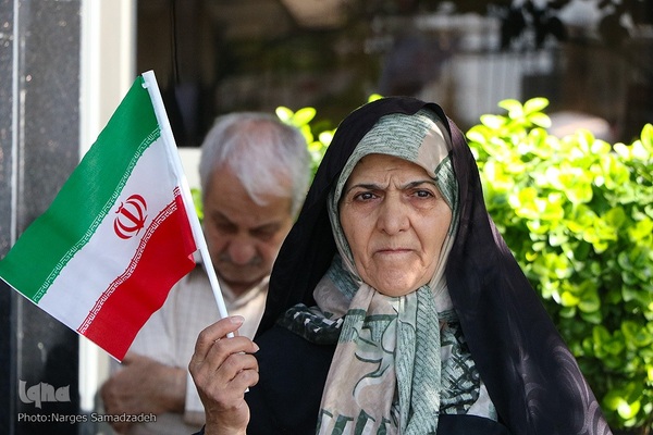 تظاهرات ضدصهیونیستی نمازگزاران اصفهانی