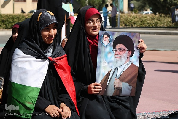 تجمع ضدصهیونیستی در دانشگاه اصفهان