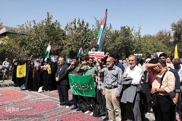 تجمع ضدصهیونیستی در دانشگاه اصفهان