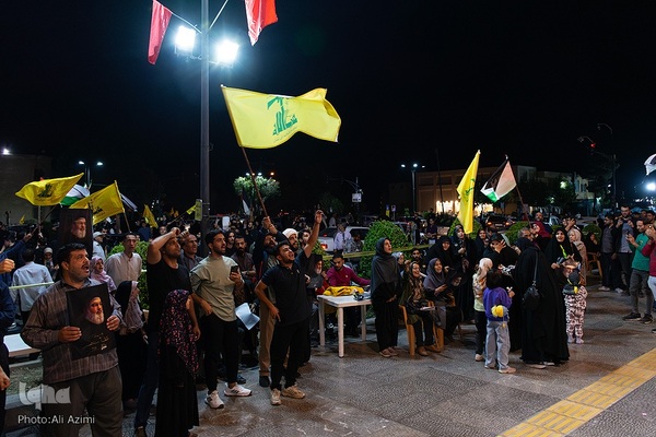 شادمانی مردم اصفهان از عملیات وعده صادق ۲