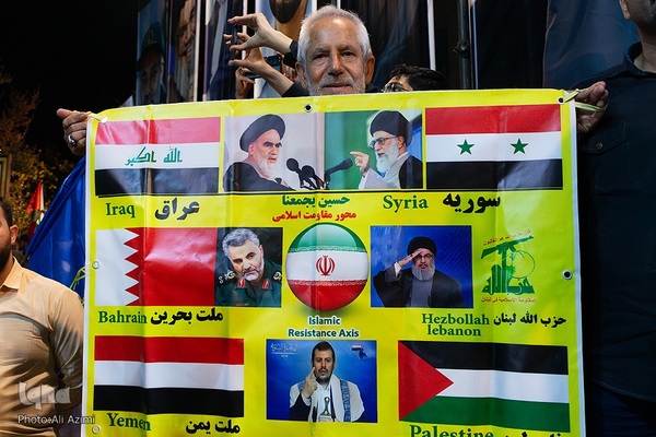 شادمانی مردم اصفهان از عملیات وعده صادق ۲