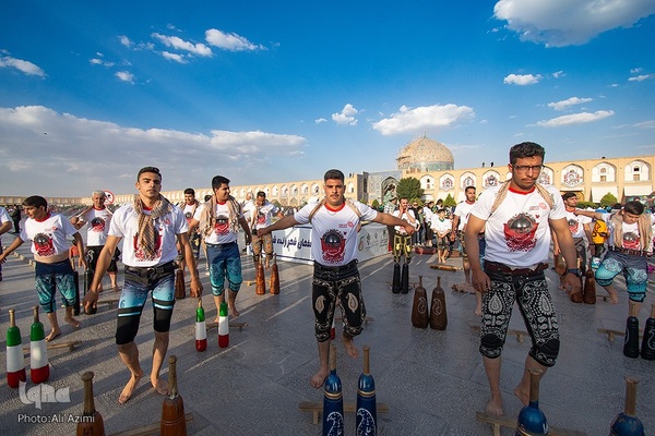 رزمایش بزرگ جهادگران فاطمی در اصفهان