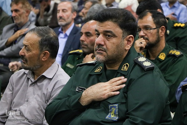 مراسم گرامیداشت شهید عباس نیلوفروشان در اصفهان