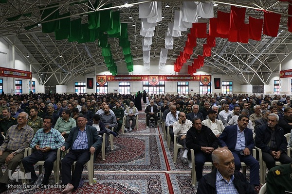 مراسم گرامیداشت شهید عباس نیلوفروشان در اصفهان