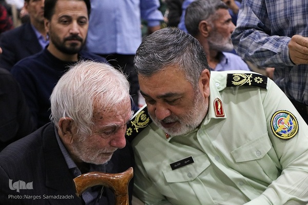 مراسم گرامیداشت شهید عباس نیلوفروشان در اصفهان