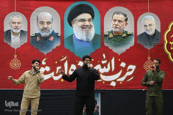 مراسم گرامیداشت شهید عباس نیلوفروشان در اصفهان