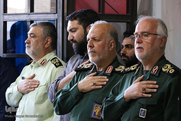 مراسم گرامیداشت شهید عباس نیلوفروشان در اصفهان