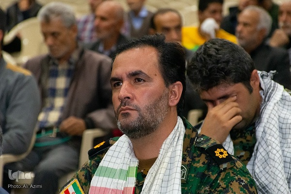 بزرگداشت هفتمین روز خاکسپاری شهید نیلفروشان در اصفهان