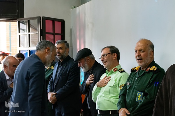 بزرگداشت هفتمین روز خاکسپاری شهید نیلفروشان در اصفهان