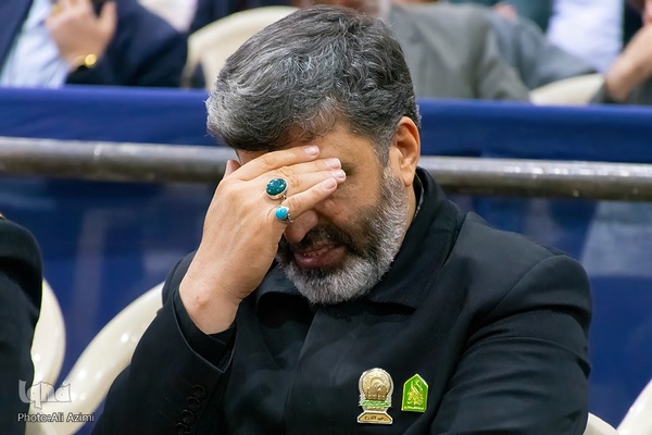 بزرگداشت هفتمین روز خاکسپاری شهید نیلفروشان در اصفهان