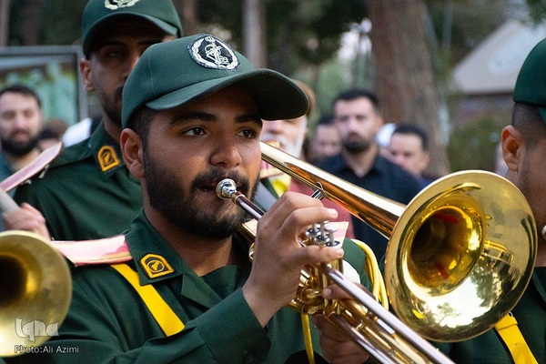بزرگداشت هفتمین روز خاکسپاری شهید نیلفروشان در اصفهان