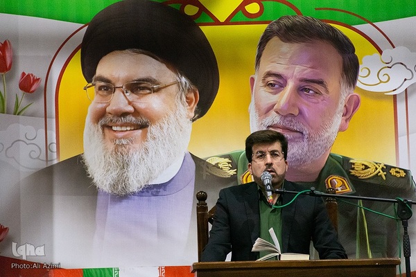 مراسم چهلم شهدای مقاومت در اصفهان