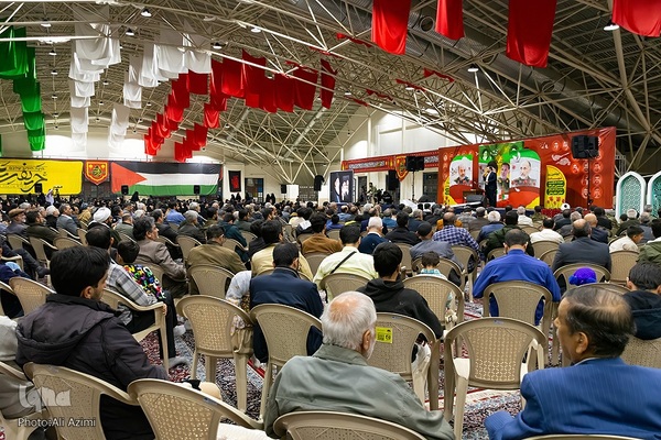 مراسم چهلم شهدای مقاومت در اصفهان