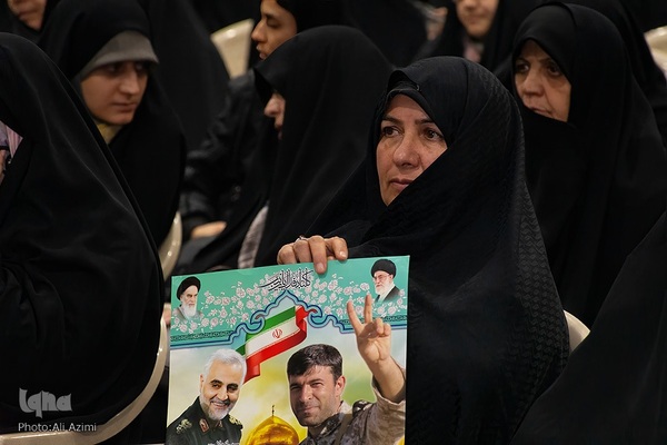 مراسم چهلم شهدای مقاومت در اصفهان