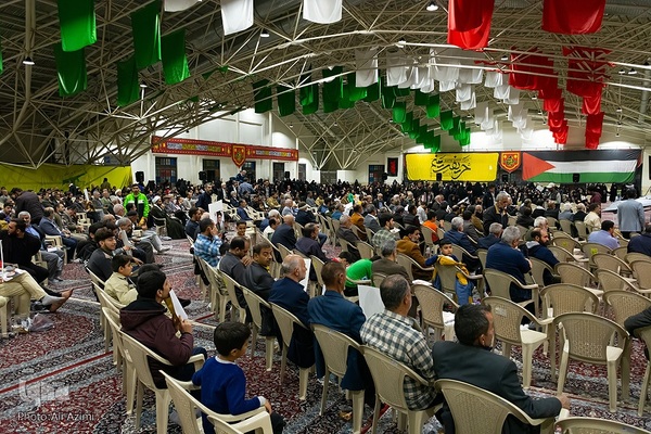 مراسم چهلم شهدای مقاومت در اصفهان