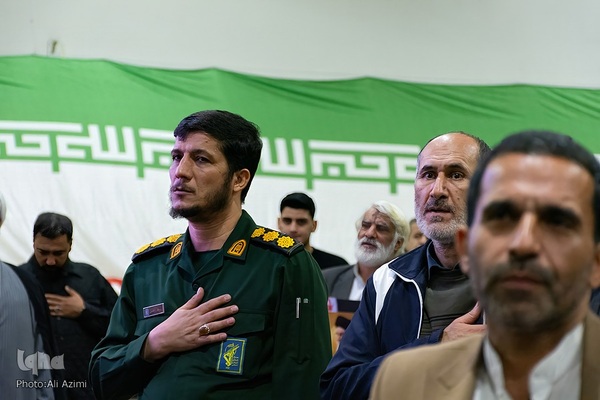 مراسم چهلم شهدای مقاومت در اصفهان