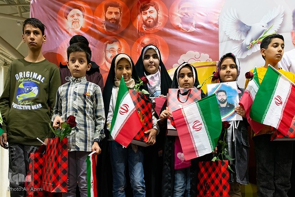 مراسم چهلم شهدای مقاومت در اصفهان