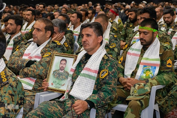 مراسم چهلم شهید نیلفروشان در اصفهان