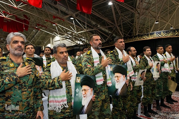 مراسم چهلم شهید نیلفروشان در اصفهان