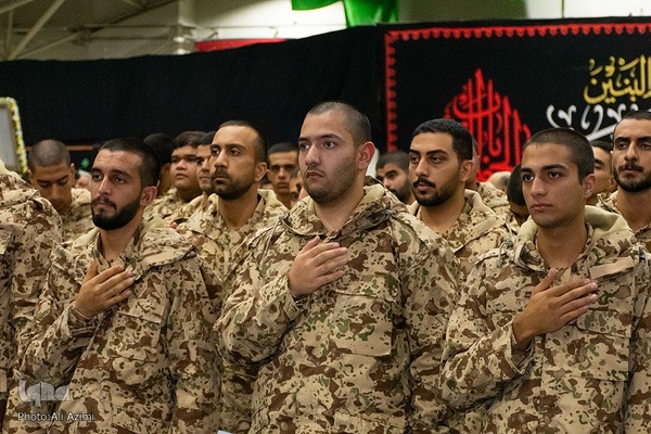 مراسم چهلم شهید نیلفروشان در اصفهان