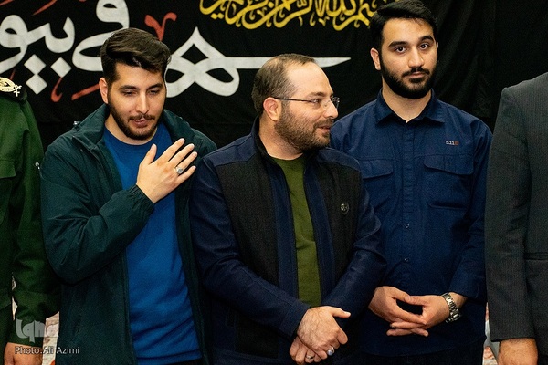 مراسم چهلم شهید نیلفروشان در اصفهان