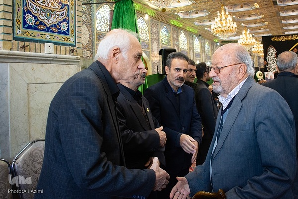 آیین ترحیم زنده‌یاد سیداحمد مراتب در اصفهان