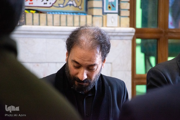 آیین ترحیم زنده‌یاد سیداحمد مراتب در اصفهان