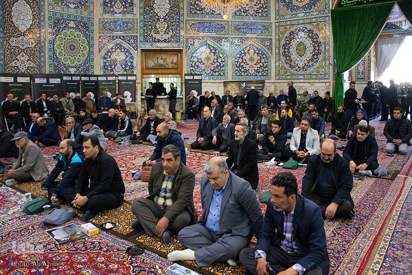 آیین ترحیم زنده‌یاد سیداحمد مراتب در اصفهان