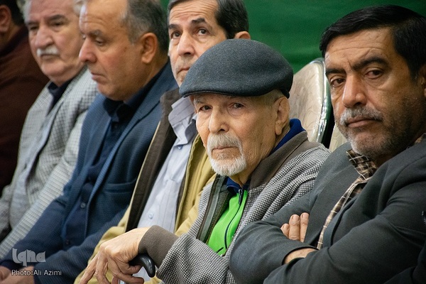 آیین ترحیم زنده‌یاد سیداحمد مراتب در اصفهان