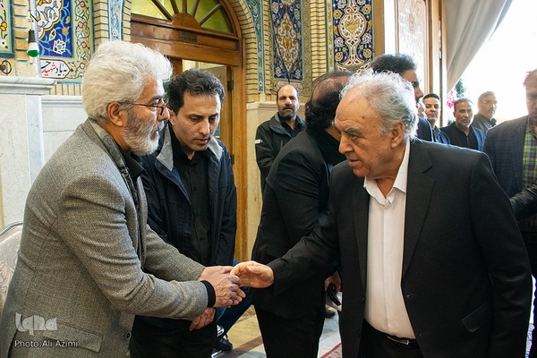 آیین ترحیم زنده‌یاد سیداحمد مراتب در اصفهان