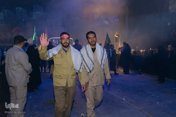 شب پایانی کنگره ۲۴ هزار شهید استان اصفهان