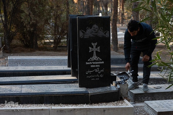 آیین تبریک سال نوی میلادی در اصفهان