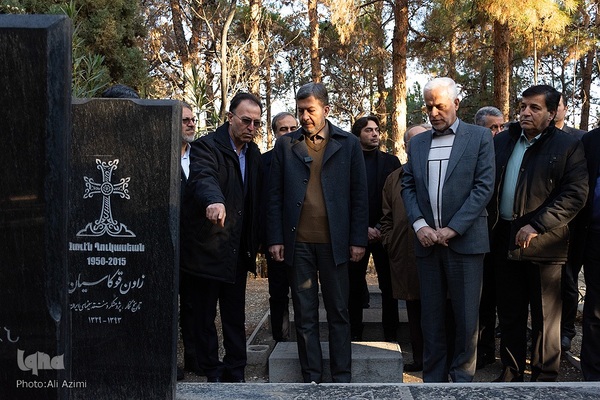 آیین تبریک سال نوی میلادی در اصفهان