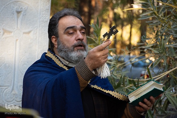 آیین تبریک سال نوی میلادی در اصفهان