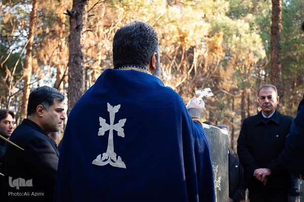 آیین تبریک سال نوی میلادی در اصفهان