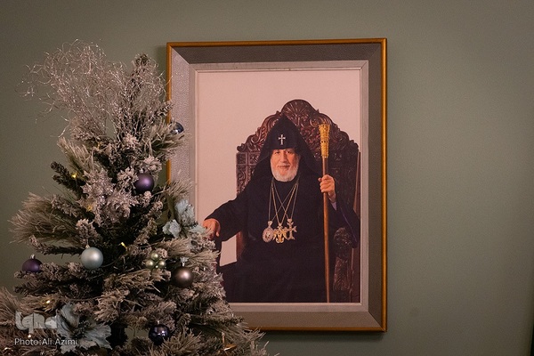 آیین تبریک سال نوی میلادی در اصفهان