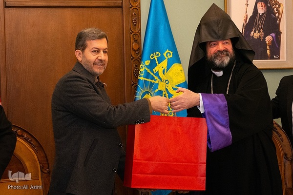 آیین تبریک سال نوی میلادی در اصفهان