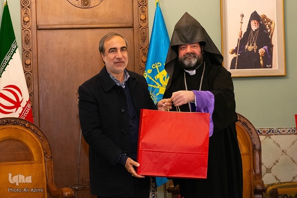 آیین تبریک سال نوی میلادی در اصفهان