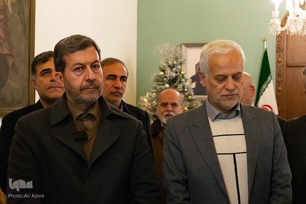 آیین تبریک سال نوی میلادی در اصفهان