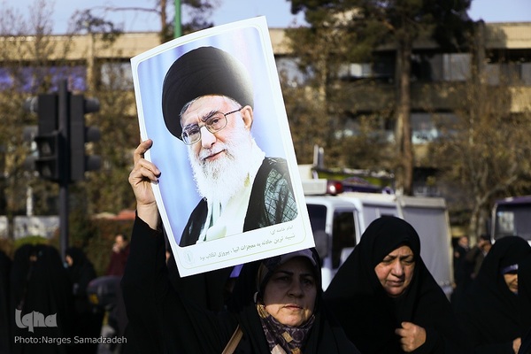 آیین گرامیداشت حماسه ۹ دی در اصفهان