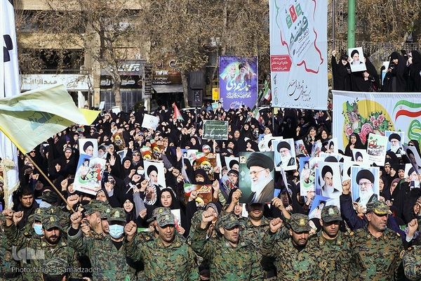 آیین گرامیداشت حماسه ۹ دی در اصفهان